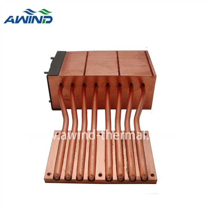 Heat Sink with Copper Heat Pipe